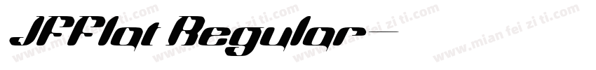 JFFlat Regular字体转换